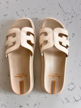 Sam Edelman Valeri Slide Sandal Ivory Size 7